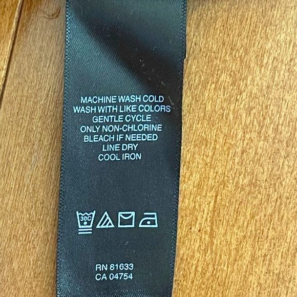 *SALE* NWOT Kenneth Cole Zip Front Utility Dress Black in Small - Picture 5 of 7